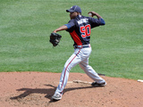 Dunedin, FL - March 24: Atlanta Braves v Toronto Blue Jays - Tyler Pastornicky Photographic Print