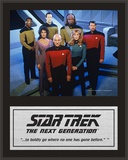 Star Trek - Group shot Art Plaque