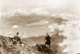 View from the Top of Fujiyama, 1909