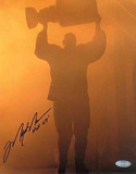 Mark Messier Oilers Retirement Night with Stanley Cup w/ "HOF 07" Inscription