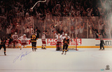 Mark Messier Thank You Fans Signed Photo