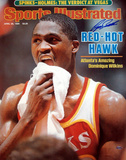Dominique Wilkins Red Hot Hawk Sports Illustrated Cover Autographed Photo (Hand Signed Collectable)