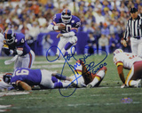 Buy Joe Morris Leap Thru Middle Horizontal w/ "NY Giants" Inscription at AllPosters.com