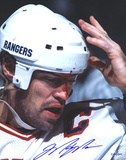 Mark Messier Blood Vertical Photo