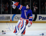 Henrik Lundqvist Rangers Blue Jersey Point Horizontal