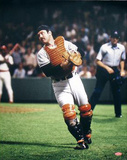 Thurman Munson Vertical - Signed By Ken Regan w/