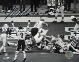 William Perry Chicago Bears - SB XX TD B&W Action