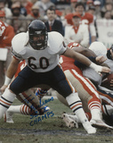 Tom Andrews Chicago Bears - Action with SB XX Champs Inscription