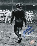 Y.A. Tittle New York Giants with HOF 71 Inscription