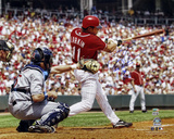 Barry Larkin Swing Horizontal w/ 