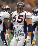 Gary Zimmerman Denver Broncos with HOF 08 Inscription