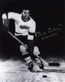 Ted Lindsay Detroit Red Wings with 