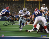 Emmitt Smith Details: Dallas Cowboys, Super Bowl XXVII TD Autographed Photo (H& Signed Collectable)