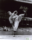 Bob Feller Cleveland Indians with HOF 62 Inscription Autographed Photo (Hand Signed Collectable)