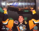 Mario Lemieux Stanley Cup Overhead Horizontal