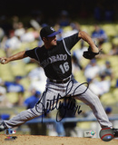 Huston Street Colorado Rockies Autographed Photo (Hand Signed Collectable)