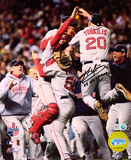 Kevin Youkilis Boston Red Sox - Celebration with 2007 World Series Champs Inscription