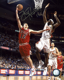 Kirk Hinrich Chicago Bulls vs. LeBron James Autographed Photo (Hand Signed Collectable)