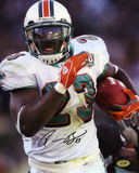 Ronnie Brown Miami Dolphins Autographed Photo (Hand Signed Collectable)