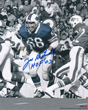 Joe Delamielleure Buffalo Bills with HOF 2003 Inscription