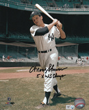 Moose Skowron New York Yankees with 5x WS Champs Inscription