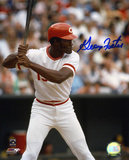 George Foster Cincinnati Reds - Action