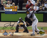 Jermaine Dye Chicago White Sox 2005 World Series Game 4 with ''WS MVP'' Inscription