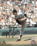 Gaylord Perry with Hall Of Fame 91 Inscription Autographed Photo (Hand Signed Collectable)