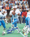 Buy Warren Moon Houston Oilers with HOF Inscription at AllPosters.com