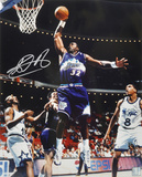 Karl Malone Utah Jazz - Slam Dunk Autographed Photo (Hand Signed Collectable)