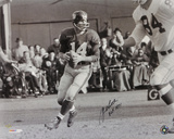 Y.A. Tittle New York Giants  with HOF 1971 Inscription