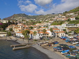 Fishing Boats in the Small South Coast Harbour of Camara De Lobos, Madeira, Portugal