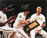 Kevin McHale and Robert Parish Boston Celtics  Big Three Inscription