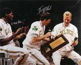 Kevin McHale and Robert Parish Boston Celtics - Larry Bird Retirement