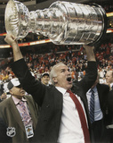 Joel Quenneville Chicago Blackhawks 2010 Stanley Cup  with 2010 Champs Inscription