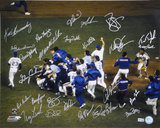 1986 New York Mets - Celebration On Mound -  Team Signed