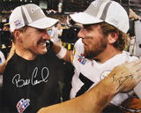 Bill Cowher and Ben Roethlisberger Pittsburgh Steelers - Super Bowl