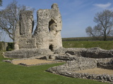 Ludgershall Castle, An 11th Century Fortress of Flintstone Construction, Wiltshire