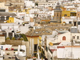 Historic Center, Seen From the Giralda Tower, Seville, Andalusia, Spain, Europe