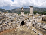 Buy The Amphitheatre at the Lycian Site of Xanthos, Antalya Province, Anatolia, Turkey at AllPosters.com