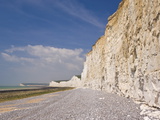 The Seven Sisters Cliffs, Birling Gap, South Downs National Park, East Sussex, England, Uk