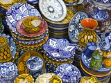 Colourful Ceramics For Sale, Safi, Morocco, North Africa, Africa