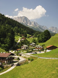 Buy Maria Gern and Untersberg, Berchtesgadener Land, Bavaria, Germany, Europe at AllPosters.com