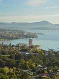 Hobart and the River Derwent, Tasmania, Australia, Pacific
