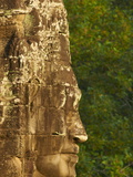 Close-Up of Sculpture, Bayon Temple, Dating From the 13Th Century, Angkor, Siem Reap, Cambodia