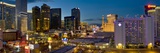 Night Panorama, the Strip, Las Vegas, Nevada, United States of America, North America