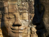 Detail of Sculpture, Bayon Temple, Dating From the 13Th Century, Angkor, Siem Reap, Cambodia