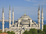 The Blue Mosque (Sultan Ahmet Camii), Sultanahmet, Central Istanbul, Turkey
