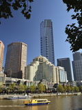 Melbourne Central Business District (Cbd) and Yarra River, Victoria, Australia, Pacific
