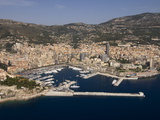 View From Helicopter of Monte Carlo, Monaco, Cote D